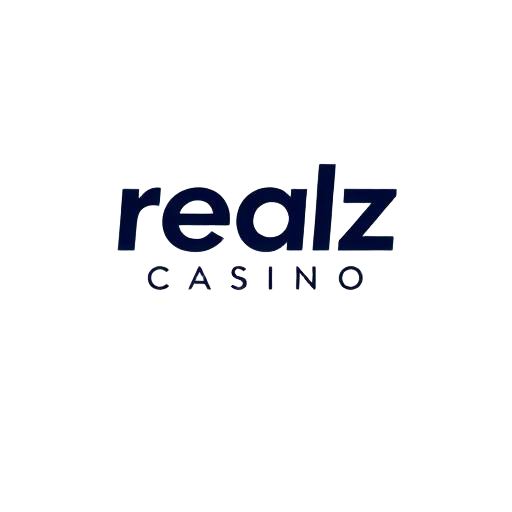 Realz Casino logo - casino uden om ROFUS